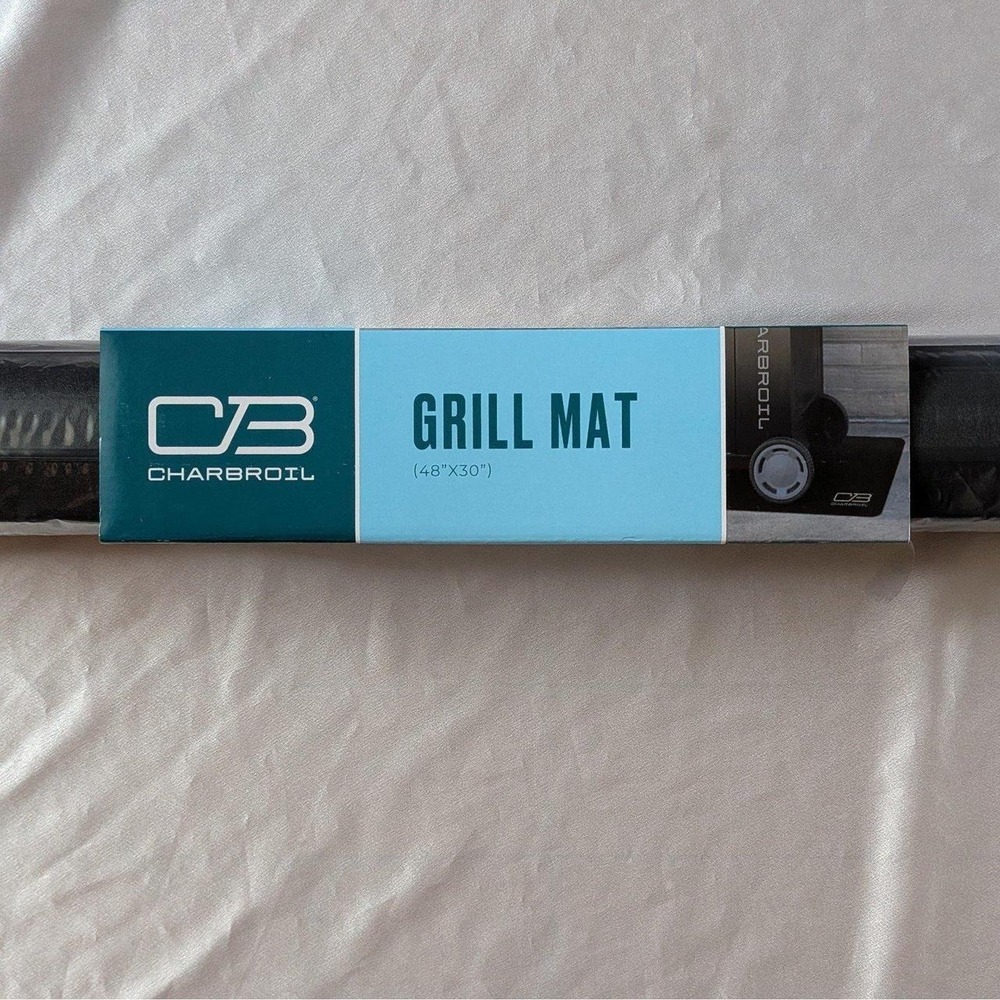 New Charbroil Grill Mat 48x30 Heavy Duty BBQ Deck Patio Protector Waterproof NWT - Picture 4 of 7